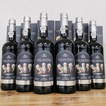 Calem Velhotes - 10 years old Tawny -  Porto  - 6 Flessen, Verzamelen, Wijnen, Nieuw