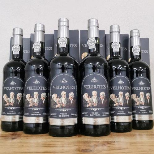 Calem Velhotes - 10 years old Tawny -  Porto  - 6 Flessen, Verzamelen, Wijnen