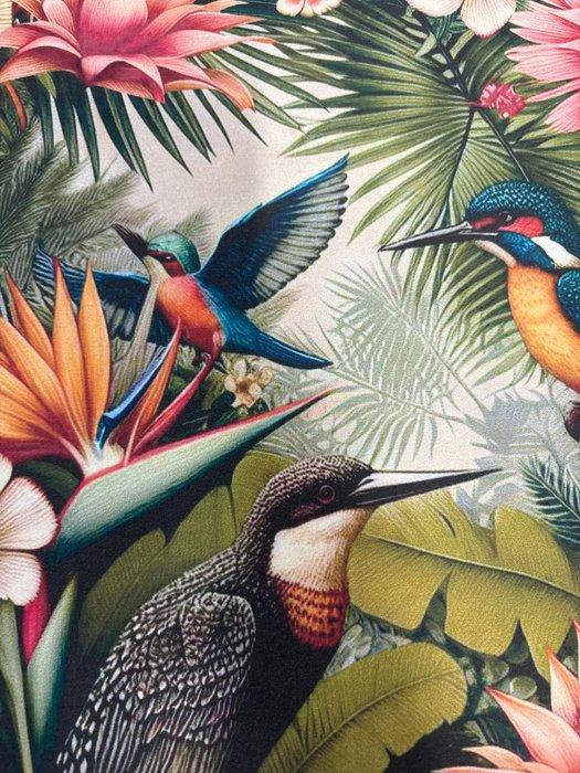 Tapisseriestof en gordijnstof van zacht katoen met een, Antiquités & Art, Tapis & Textile