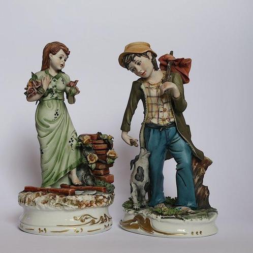 Capodimonte - Maria Angela - Beeld, Ritorno dalla campagna, Antiek en Kunst, Antiek | Glaswerk en Kristal