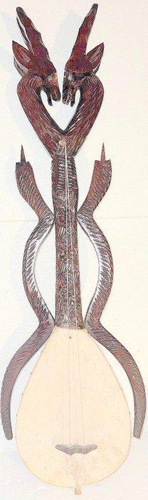 Handmade - Gusli - - Muziekinstrumenten - Servië - 1985, Musique & Instruments, Instruments à vent | Flûtes à bec