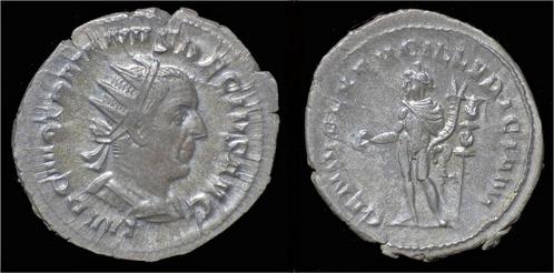 249-251ad Roman Trajan Decius Ar antoninianus Genius stan..., Postzegels en Munten, Munten en Bankbiljetten | Verzamelingen, Verzenden