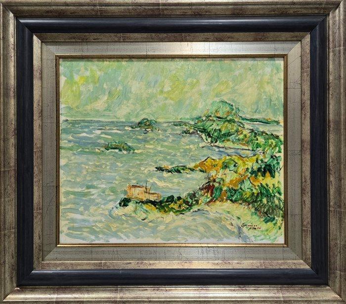 Lluís Domingo Abelló (1917) - NO RESERVE - Ecos del mar, Antiek en Kunst, Kunst | Schilderijen | Klassiek