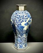 GEEN RESERVE - ANTIEKE CHINESE BLAUW-WITTE LONG ELIZA