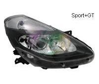 RENAULT CLIO 3, 2009-2012 - KOPLAMP, TYC, H7+H7+H1, elekt..., Auto-onderdelen, Verlichting, Nieuw, Renault, Verzenden