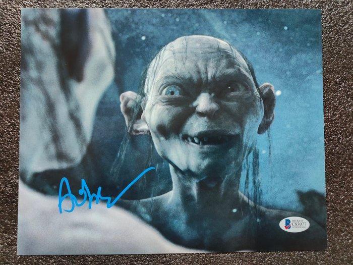 Lord of the Rings - Andy Serkis Gollum - Signed 20x25cm, Verzamelen, Film en Tv