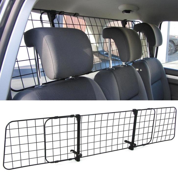 Stevig hondenrek voor in de auto - verstelbaar 91-145 cm..., Auto diversen, Hondenrekken, Nieuw, Ophalen of Verzenden