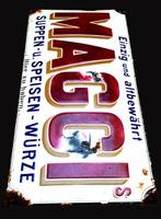 MAGGI - Emaille plaat - Emaille, Antiek en Kunst