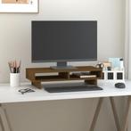 vidaXL Monitorstandaard 60x27x14 cm massief grenenhout, Computers en Software, Verzenden, Nieuw