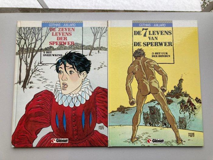 De 7 Levens van de Sperwer 1 t/m 7 - Complete reeks eerste, Boeken, Stripverhalen