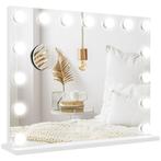 TRUUSK Hollywood Spiegel Met Verlichting - 58x48cm - 15 LED, Huis en Inrichting, Verzenden, Nieuw