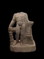 Oud-Romeins Marmeren Hercules-beeld - Met Spaanse