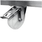 Optie: Structuur op 4 wielen, waarvan 2 met rem, Verzenden