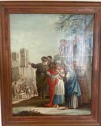 Europese school (XVIII-XIX) - Bouw tempel Jeruzalem, koning