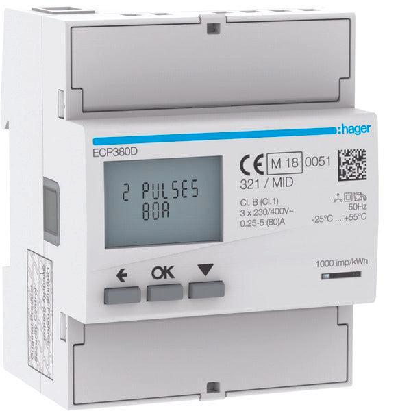 Compteur Délectricité Hager - ECP380D, Bricolage & Construction, Électricité & Câbles, Envoi