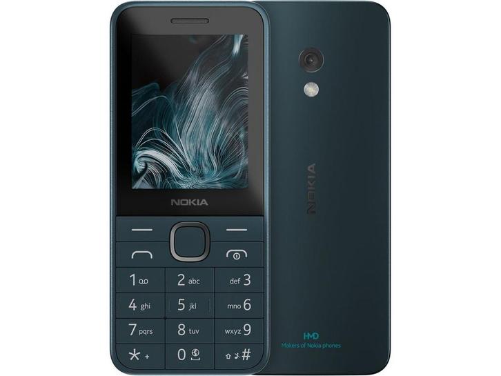 Nokia 225 (2024) - Basistelefoon - 4G Dual-sim - Donkerblauw, Telecommunicatie, Mobiele telefoons | Overige merken, Zo goed als nieuw