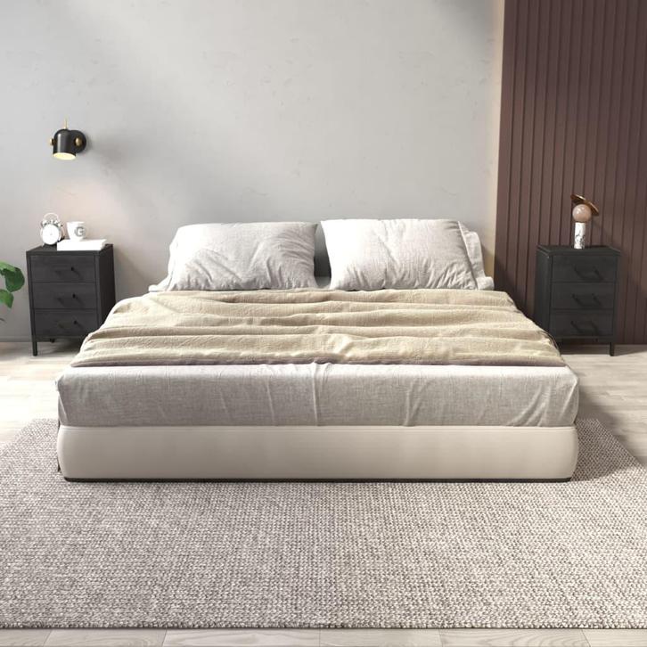 vidaXL Nachtkastjes 2 st 40x30x55 cm massief grenenhout, Huis en Inrichting, Slaapkamer | Nachtkastjes, Nieuw, Verzenden