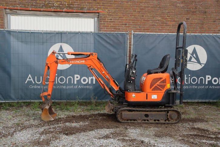 Veiling: Minigraver Hitachi Zaxis Hydraulic Excavator ZX10U-, Zakelijke goederen, Machines en Bouw | Kranen en Graafmachines, Ophalen
