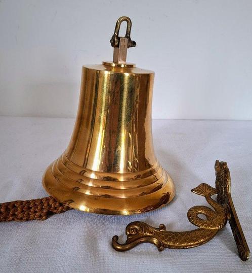 Cloche de quart - Bronze, Laiton - Poids lourd avec une, Antiek en Kunst, Curiosa en Brocante
