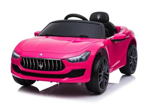 Maserati Ghibli, 12v elektrische kinderauto, rubberen banden, Kinderen en Baby's, Speelgoed | Buiten | Accuvoertuigen, Ophalen of Verzenden