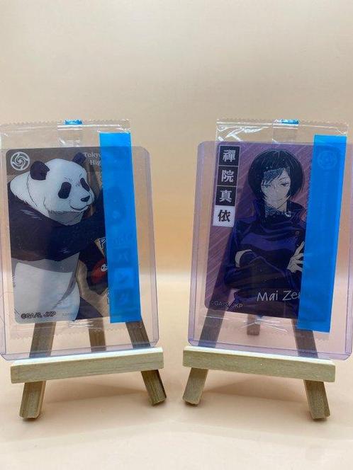 Morinaga - 2 Card - Jujutsu Kaisen - Panda, Verzamelen, Overige Verzamelen