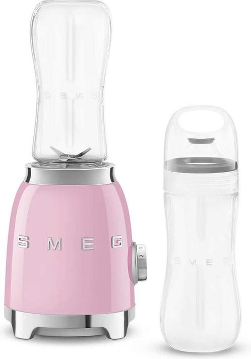 SMEG PBF01PKEU Personal blender roze - 600 ml - 300W - Jaren, Elektronische apparatuur, Keukenmixers, Zo goed als nieuw, Verzenden
