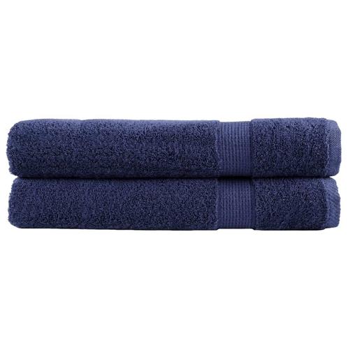 vidaXL Handdoeken SOLUND 2 st 600 g/m² 100x200 cm, Huis en Inrichting, Badkamer | Badtextiel en Accessoires, Nieuw, Verzenden