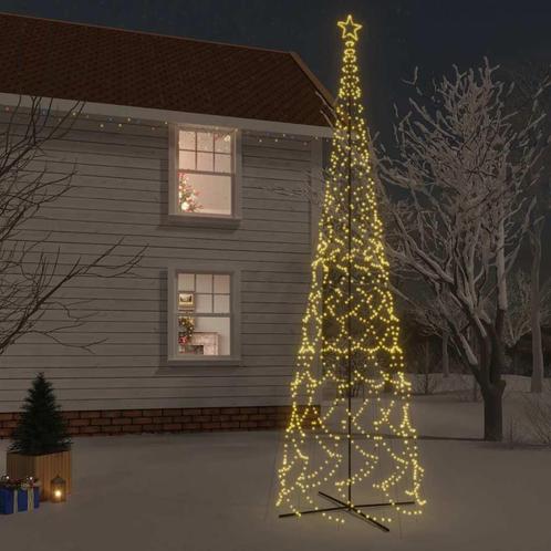 vidaXL Kegelkerstboom 3000 LEDs warmwit 230x800 cm, Diversen, Kerst, Nieuw, Verzenden