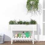 vidaXL Plantenbak verhoogd 101x30x69 cm massief grenenhout, Tuin en Terras, Verzenden, Nieuw