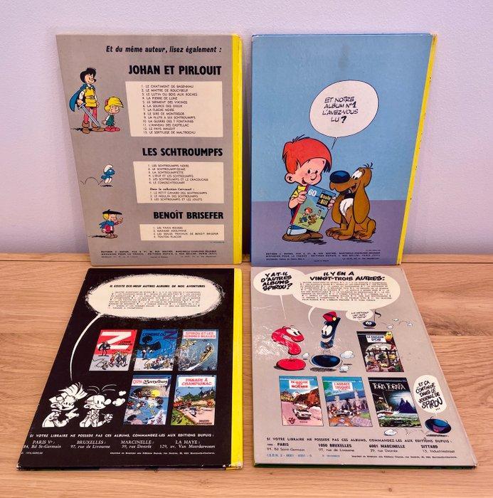 Johan et Pirlouit / Boule et Bill / Spirou - 4x C - EO/Ré -, Boeken, Stripverhalen