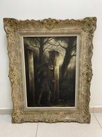 Hollandse School (XX) - Oude man, Antiek en Kunst