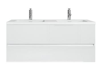 Badkamermeubel Set Coni 120cm Wit Badmeubel beschikbaar voor biedingen