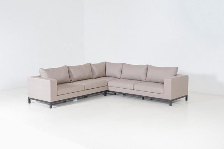 Flow. Square straight taupe chiné |   Sunbrella | SALE, Jardin & Terrasse, Ensembles de jardin