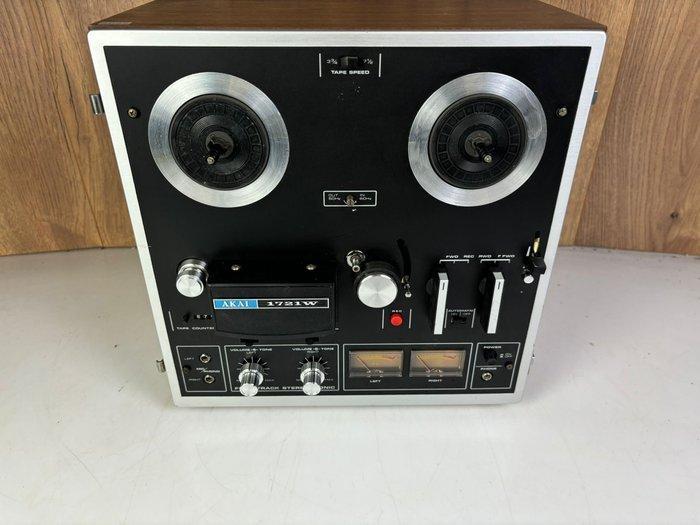 Akai - 1721W Reel-to-reel deck 18 cm, Audio, Tv en Foto, Radio's