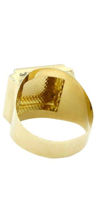Ring - 14 karaat Geel goud, Handtassen en Accessoires, Ringen