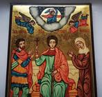 Icône - Saint George avec ses parents Gerontius et