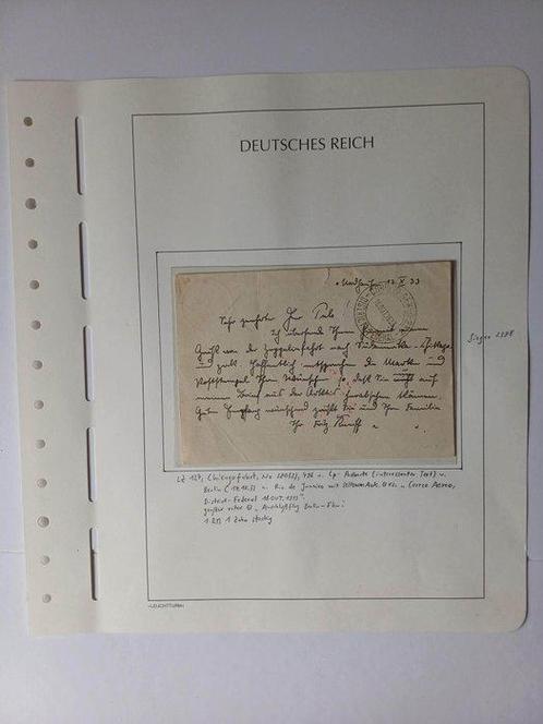 Duitse Rijk 1928/1933 - Deutsches Reich Deel 5 hoogwaardige, Postzegels en Munten, Postzegels | Europa | Duitsland