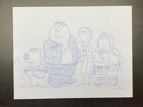Family Guy - 1 Concepttekening van de familie - Star Wars, Cd's en Dvd's, Dvd's | Tekenfilms en Animatie