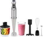 2dekans | AoraKitchen Staafmixer Set - 6 Delig - 1000W -, Ophalen of Verzenden