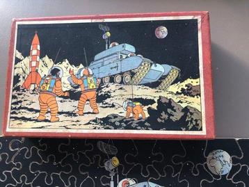 Tintin - 2 - Ensemble de 2 puzzles Timbres Tintin - 1950