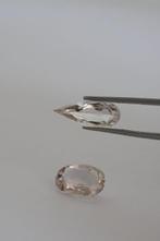 2 pcs Rose Morganite - 6.68 ct - Instituto Gemólogico, Handtassen en Accessoires, Nieuw
