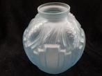 Fraaie Art Deco lichtblauwe vaas - Vase - Verre pressé -, Antiquités & Art