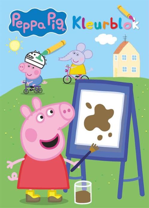 Peppa is dol op kleuren / Peppa Pig 9789047862703, Boeken, Kinderboeken | Baby's en Peuters, Zo goed als nieuw, Verzenden