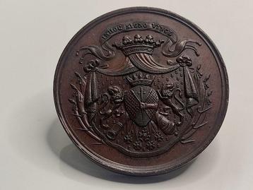 Espagne. Isabelle II. Historical Medal 1860 (sin firmar)