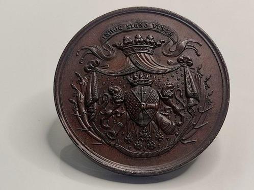 Espagne. Isabelle II. Historical Medal 1860 (sin firmar), Postzegels en Munten, Munten en Bankbiljetten | Toebehoren