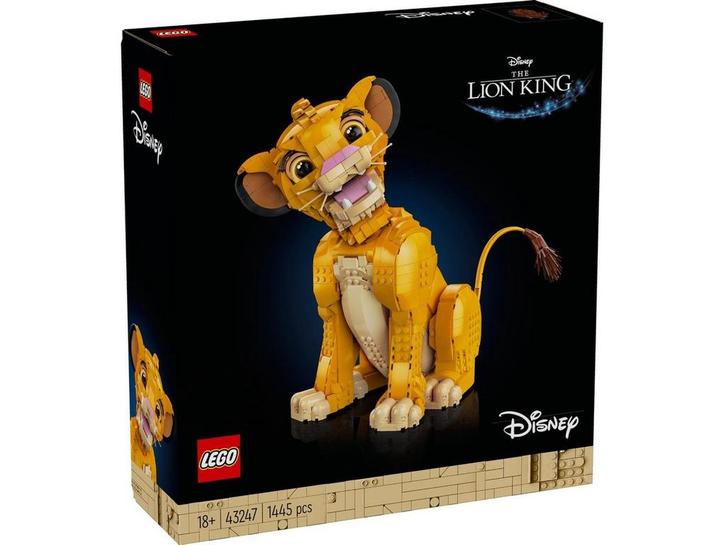 LEGO Disney Jonge Simba de Leeuwenkoning - Bouwpakket voor, Huis en Inrichting, Woonaccessoires | Overige, Zo goed als nieuw, Verzenden