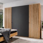 Forestales Manhattan Massief Eikenhout Kledingkast - 240cm 4, Nieuw