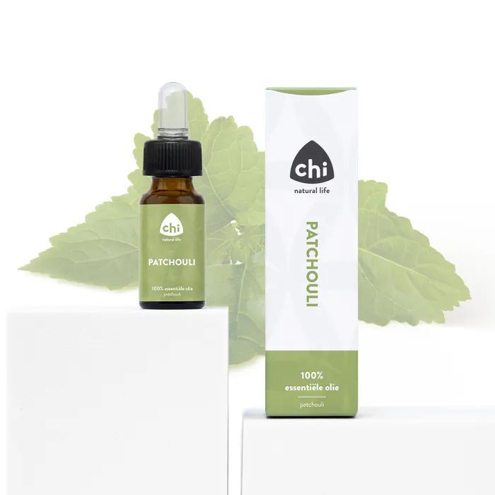 Patchouli etherische olie, Cultivar - 10 ml - Chi Natural, Sports & Fitness, Produits de santé, Wellness & Bien-être, Enlèvement ou Envoi