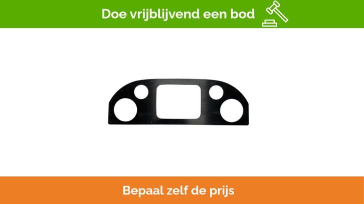 Bieden: Uttern U57 Instrument Panel with GPS Black - 2093551, Watersport en Boten, Navigatiemiddelen en Scheepselektronica, Ophalen of Verzenden