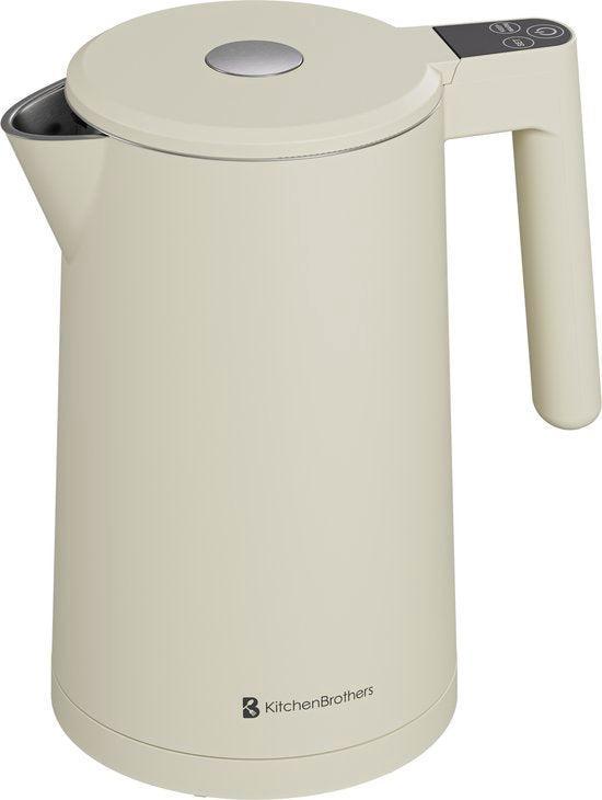 2dekans | KitchenBrothers Waterkoker - 1.7L - Met, Electroménager, Bouilloires, Enlèvement ou Envoi